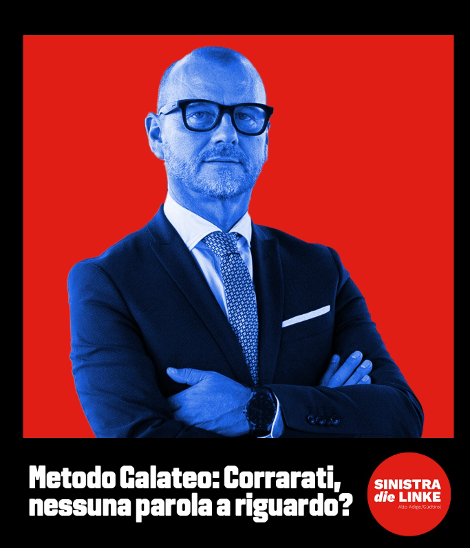 La politica del calpestare il dissenso: appello a Corrarati