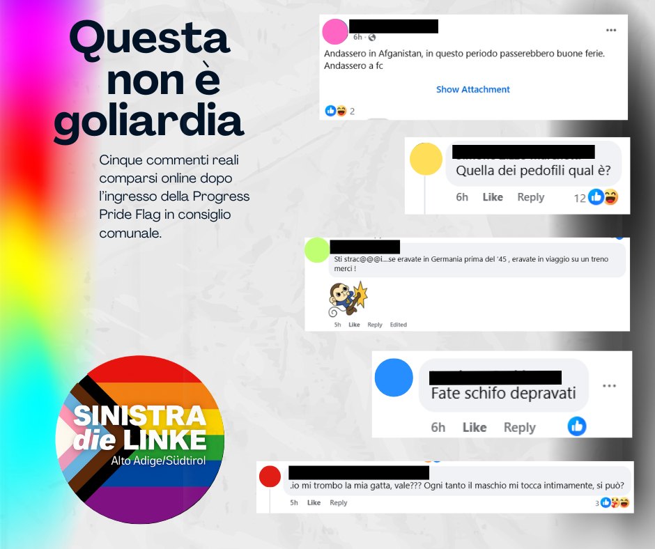 L’omofobia non è goliardia