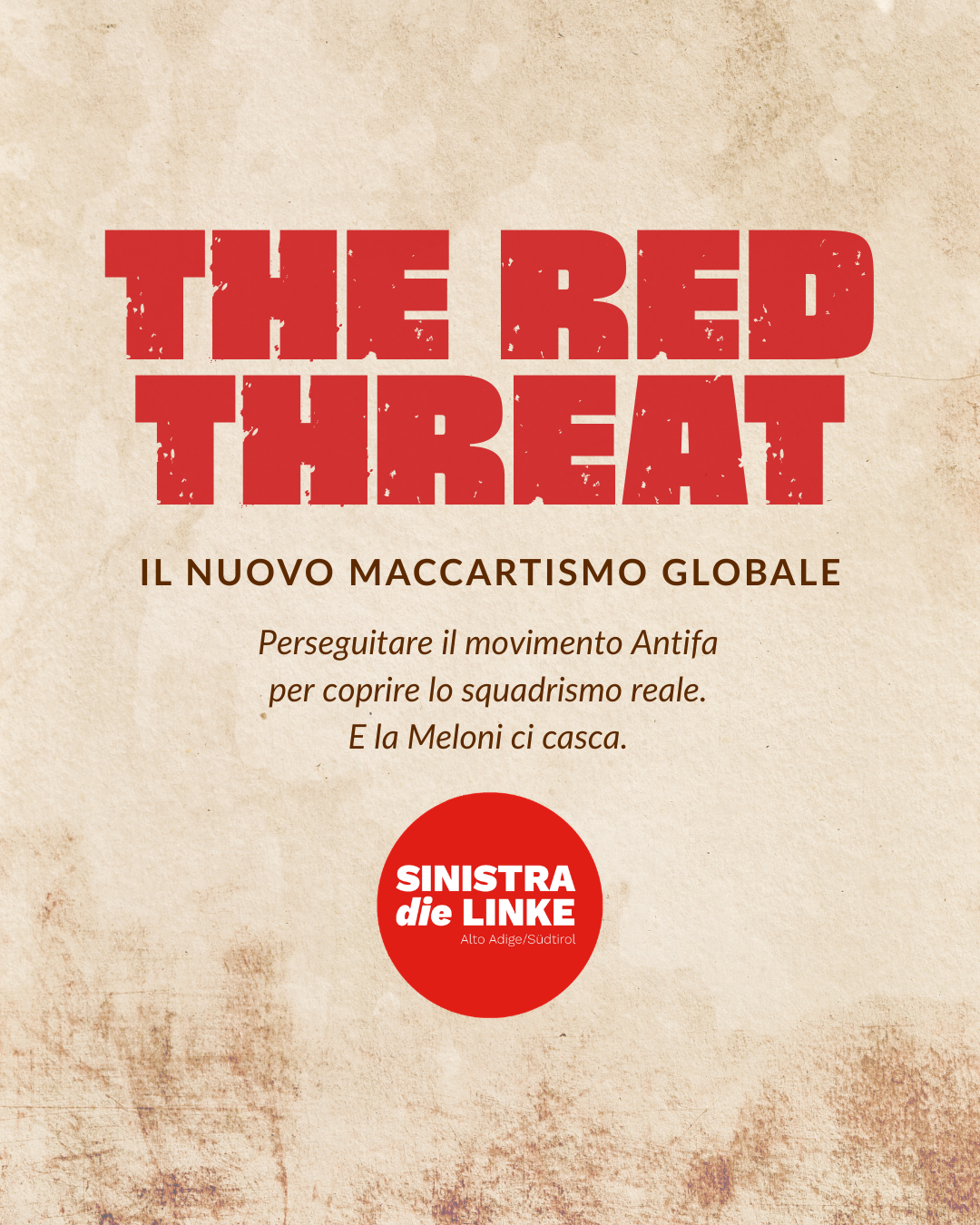 Summit contro il terrorismo rosso transnazionale